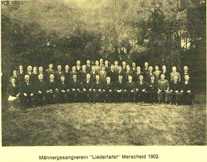 Liedertafel Merscheid 1902